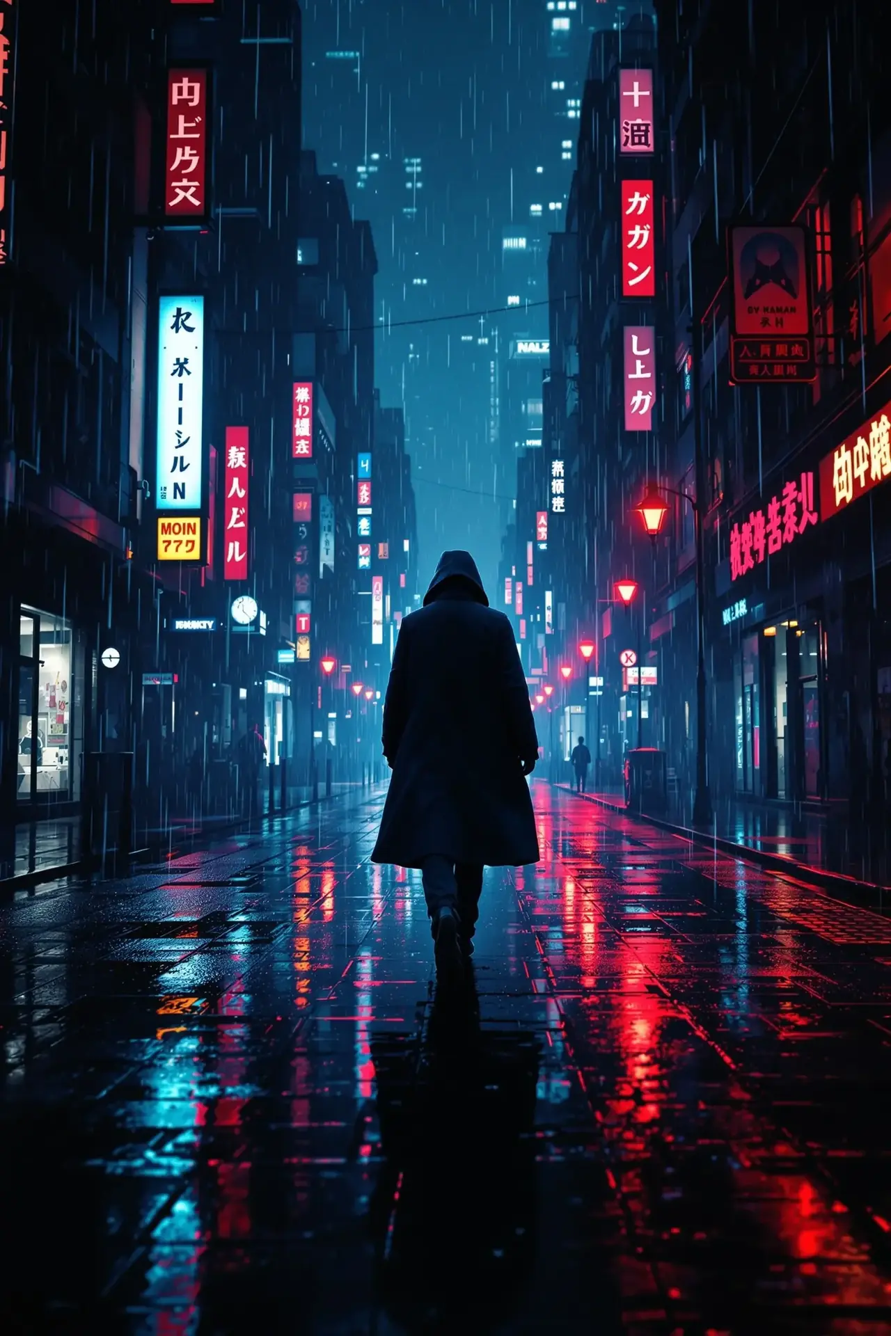 霓虹之城 - 科幻影片封面
